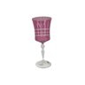 Taça para Água Grace Lapidada em Cristal 300ml Cor Magenta - Bohemia - 1