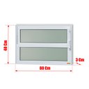 Ver imagem 4 de Basculante Alumínio 40 x 80 Elite V.Boreal Branco Brimak