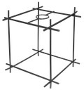 Ver imagem 1 de Cupula de Aramado Dado Preto para Pendentes e Abajures