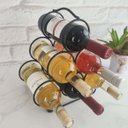 Ver imagem 7 de Adega Triangular Para 6 Garrafas De Vinho Garrafeiro Preto Fosco Carmenere Schmitt