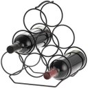 Ver imagem 5 de Adega Triangular Para 6 Garrafas De Vinho Garrafeiro Preto Fosco Carmenere Schmitt