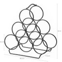 Ver imagem 3 de Adega Triangular Para 6 Garrafas De Vinho Garrafeiro Preto Fosco Carmenere Schmitt