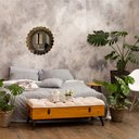 Ver imagem 3 de Espelho decorativo de parede redondo com moldura Premium Nafplio Dourado