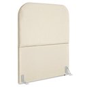 Ver imagem 1 de Cabeceira Solteiro 100 Cm com Frame Alana Suede Bege Artte