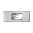 Ver imagem 1 de Pia de Cozinha Laminada 120x53cm Branco Mármore Carrara Forminox