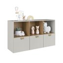 Ver imagem 6 de Cômoda para Quarto Infantil com Nichos Lille Bege/Arenas