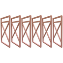 Ver imagem 1 de Seis Suporte Para Prateleira Estilo Industrial - Rose Gold