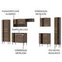 Ver imagem 7 de Cozinha Completa Emilly Armário e Balcão Rustic Madesa
