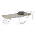 Ver imagem 3 de Cama Dobrável Camping Campana Colchão Solteiro