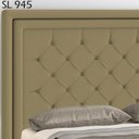 Ver imagem 5 de Cabeceira Casal 140 cm Padov Veludo SL 945 Peer