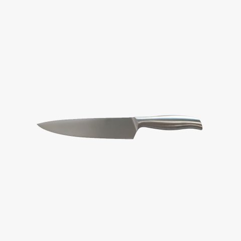 Faca do Chef 8 Polegadas Inteira Inox Utensilios do Chef