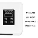 Ver imagem 7 de Aquecedor Refrigerador Portatil Parede Ventilador Seca Roupa Ar Condicionado Controle Vento Frio que