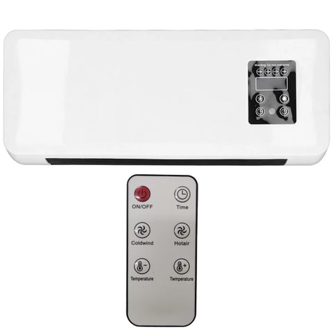 Aquecedor Refrigerador Portatil Parede Ventilador Seca Roupa Ar Condicionado Controle Vento Frio que