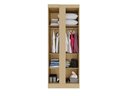 Ver imagem 7 de Guarda-Roupa Casal Modulado de Canto com Espelhos 9 Portas 2 Gavetas Multimóveis Madeirado/Cinza