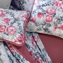 Ver imagem 2 de Jogo de Cama King 4 Peças Altenburg Malha Fio Penteado 100% Algodão Rosebud - Vermelho