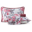 Ver imagem 1 de Jogo de Cama King 4 Peças Altenburg Malha Fio Penteado 100% Algodão Rosebud - Vermelho