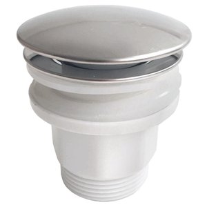 Válvula Click 1.1/4 Tampa Grande - Corpo Pvc Inox