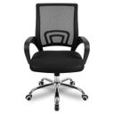 Ver imagem 1 de Cadeira Escritorio Ergonomica Giratoria Altura Ajustavel Confortavel Estudos Casa Home Office Quarto