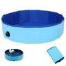 Piscina para Cachorro Gato Cao Pet Animais de Estimaçao Bebe Criança Dobravel Sol Verao Calor Dia Qu - 1