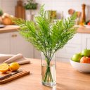 Ver imagem 4 de Galhos Ramo Samambaia Planta Artificial Jardim 40cm Kit 4PÇS