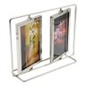 Porta Retrato prata Giratório 4 Fotos 10 x 15 confeccionado em alumínio - 1