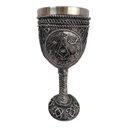 Ver imagem 1 de Taça Medieval Maçonaria 150 Ml Resina Inox