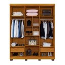 Ver imagem 3 de Guarda Roupa Sevilha 6 Portas 2 Gavetas com Nicho - Benetil