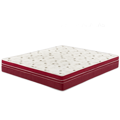 Colchão Molas Ensacadas 198x203x28 - Lateral Vinho Premium