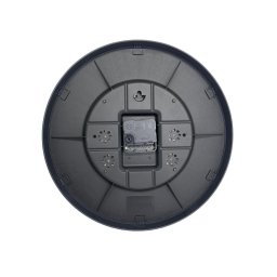 Relógio de Parede Redondo Grande 33cm Clean Moderno Keepcalm Yn Clock Relógio Preto com Dourado, Rel - 7