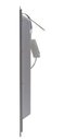 Ver imagem 5 de Kit 10 Painel de Led Plafon Embutir Quadrado 30W 40x40cm Alumínio Branco Avant Bivolt 3000 K - Branc