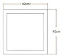 Ver imagem 7 de Kit 10 Painel de Led Plafon Embutir Quadrado 30W 40x40cm Alumínio Branco Avant Bivolt 3000 K - Branc