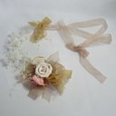 Ver imagem 2 de Mobile de Flores e Pérolas em fita