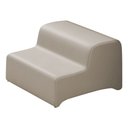 Ver imagem 5 de Maca Salão de Beleza para Esteticista Charme e Puff Escada Estofada 190x60cm Suede - Desk Design Beg