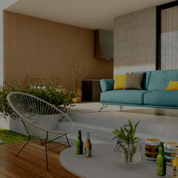 Painel Ripado Wpc Externo Cor Creme 2,90m X 20cm (0,58m²) - 4