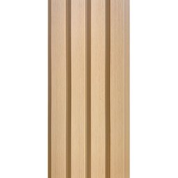 Painel Ripado Wpc Externo Cor Creme 2,90m X 20cm (0,58m²) - 3