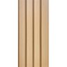 Painel Ripado Wpc Externo Cor Creme 2,90m X 20cm (0,58m²) - 3
