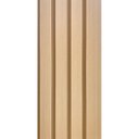 Ver imagem 3 de Painel Ripado Wpc Externo Cor Creme 2,90m X 20cm (0,58m²)