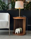 Ver imagem 1 de Mesa Lateral para Sala Orgânica Valência