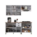 Ver imagem 5 de Cozinha Americana Modulada Compacta 4 Peças Paris