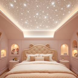 Céu Estrelado Original Branco Led Fibra Ótica 50 Estrelas - 3