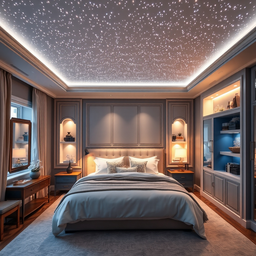 Céu Estrelado Original Branco Led Fibra Ótica 50 Estrelas - 16
