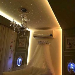 Céu Estrelado Original Branco Led Fibra Ótica 50 Estrelas - 5