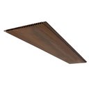 Ver imagem 1 de Forro de Pvc 10mm Liso 10 Un (6m²) Bariri - Tk:mogno