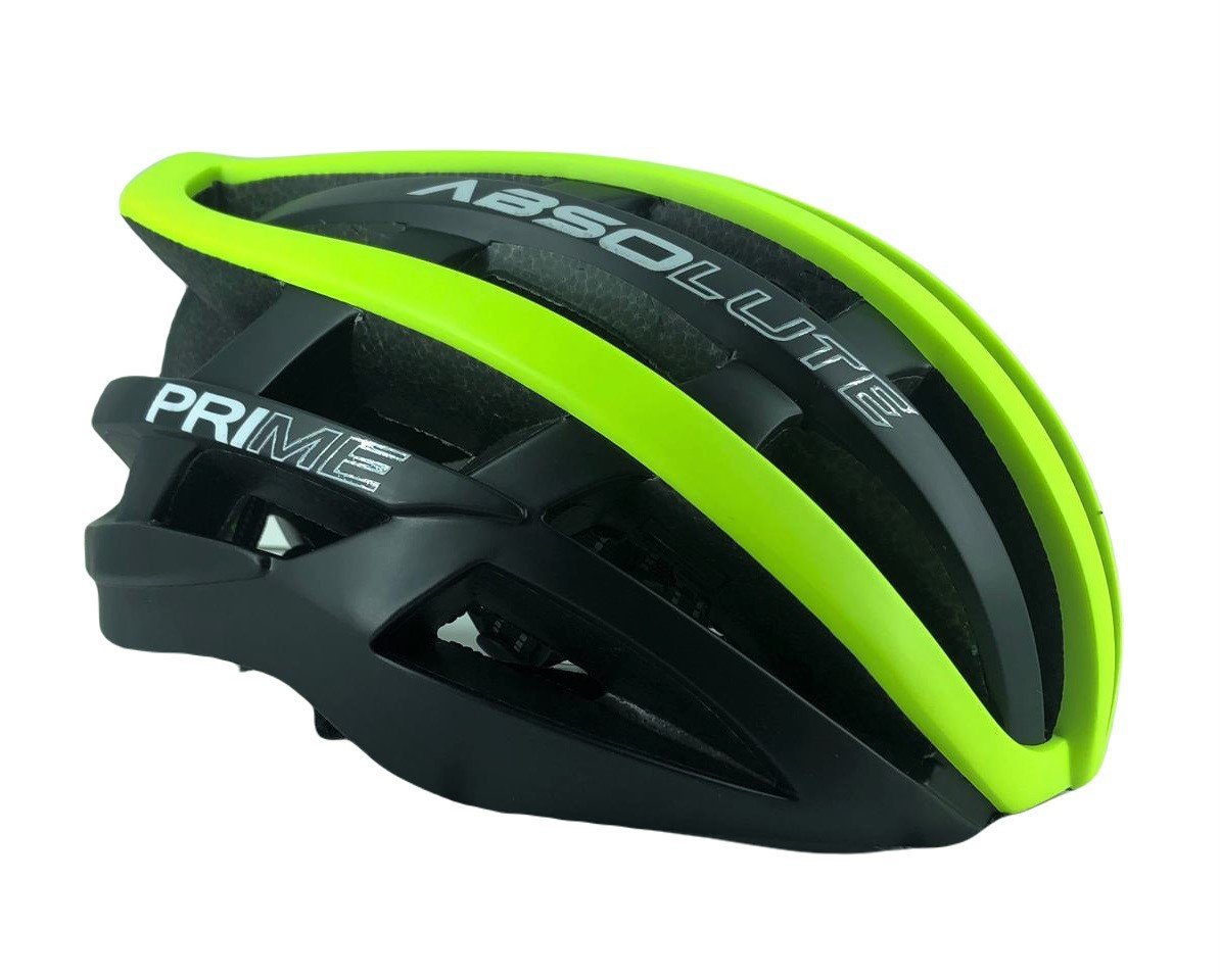 Capacete Ciclismo Bike Absolute Prime - Amarelo - M