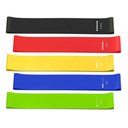 Ver imagem 1 de Kit 5 Faixas Elasticas Mini Band Exercicio Extensor Academia