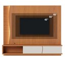 Ver imagem 6 de Home Suspenso Egeu Freijó/off White Matte para Tv até 65” - Colibri