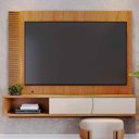 Ver imagem 2 de Home Suspenso Egeu Freijó/off White Matte para Tv até 65” - Colibri