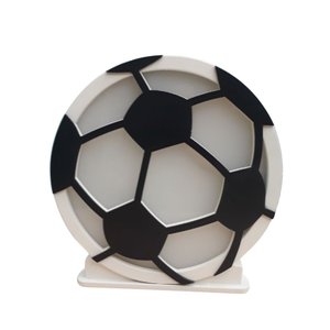 Luminária de Mesa Bola de Futebol - LML-03 - Bateria 9V