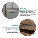 Ver imagem 3 de Cozinha Compacta 182,10cm 8 Portas e 2 Gavetas sem Tampo sem Fundo 354 Luciane Móveis