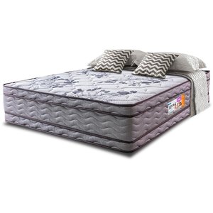 Colchão Casal Cama Inbox Ortopédico Double Face Espuma D45 138x188x32